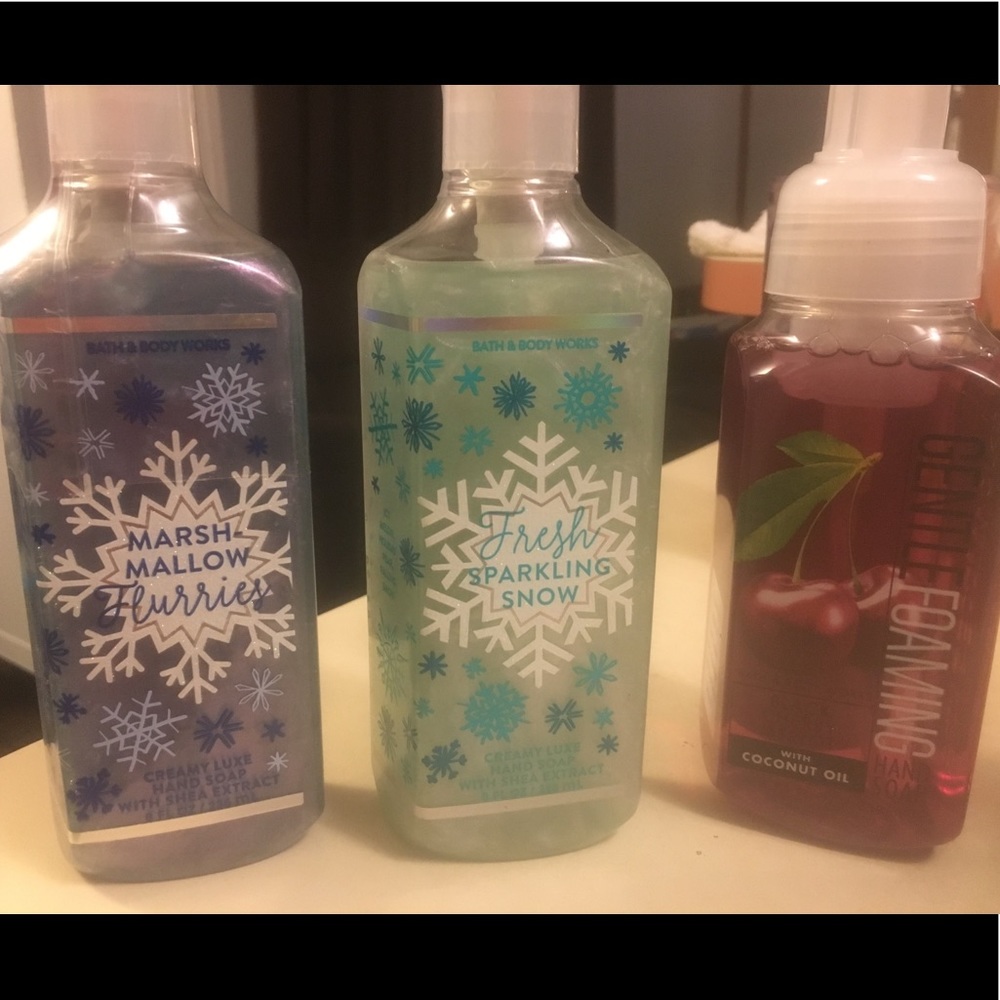 Bath and Body Works assorted hand soaps